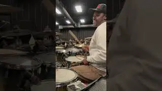 The Legendary Drummer @teddycampbellband2648 On The Drums