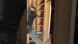 Es un genio! Construy&oacute; una entrada secreta dentro de su habitaci&oacute;n ✅✅