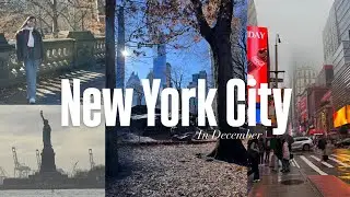 NYC in December: Winter Travel Vlog