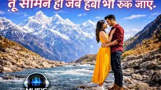 तू सामने हो जब हवा भी रुक जाए | Romantic Dance Track | Hindi Song 2026 letest