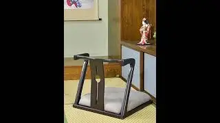 Japanese Traditional Zaisu Legss Chair
