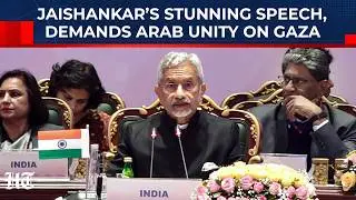 Jaishankar's Stunning Gaza Speech: Calls for India-Arab Action On West Asia Crises, Warns Terrorists