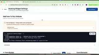 BookaLocal Step 4 Booking Widget Settings
