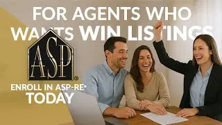 ASP-RE&reg; Agent Certification | Win Listings with Staging ROI