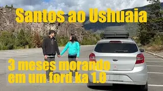 De Santos ao Ushuaia morando num carro 1.0