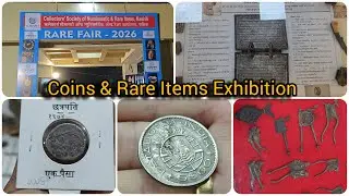 Rare Coins🪙 and Unique Historical items Exhibition Tour| दुर्मिळ नाणी #trending  #exhibition #nashik