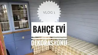 Bah&ccedil;e Evi Dekorasyonu #Vlog 1 / Nil&uuml;fer &Ccedil;i&ccedil;eğimiz A&ccedil;tı 🌺