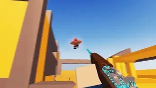 So I 1v1'd an R10 in Roblox Arsenal.. (Enriquebruv)