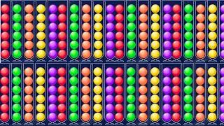 Ball Sort color Puzzle Game || Level 381-390 #ballsortpuzzle #ballgames