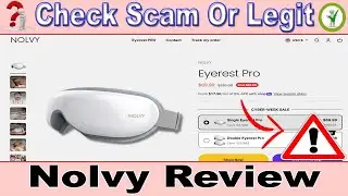 Обзор Nolvy 🔥 Мошенничество с устройством Eyerest Pro раскрыто? | Обязательно к просмотру перед п...