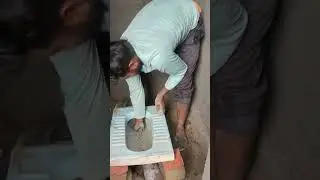 Latrin ki seet kaise baethaye, how to install sheet in desi toylat, desi sit baithane ka Sahi tarika