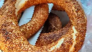 Воскресенье/Гарячие симиты🥨👍#antalya #fırın #simit #турецкийбублик #pazar ##sunday #goodmorning #sea