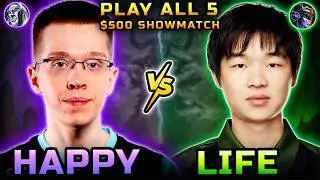 $500 Showmatch 🏆 Happy vs Life (3 Maps) Angeline Cup 11