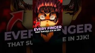 How Did Sukuna Get All 20 Fingers Back?