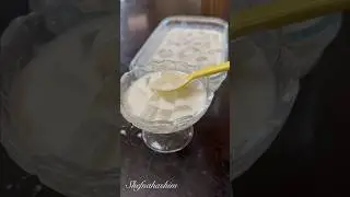 Tender coconut pudding #shorts #pudding #sweet