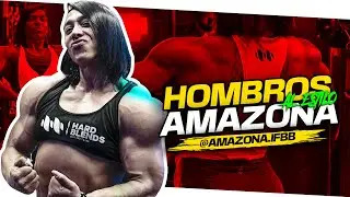 📛Entrenamiento de hombro completo modo AMAZONA 🧨hard blends mujer culturista