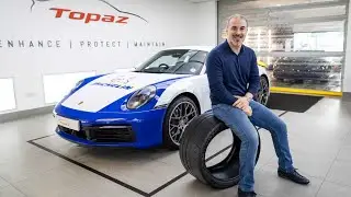 Уникальная гоночная ливрея для Porsche 992 от Michelin! - #TopazxMichelin