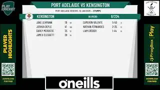 Port Adelaide v Kensington