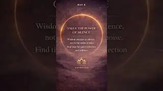 Value the power of silence. #motivation #quotes #viralshorts #shortsfeed #shortsviral #deepquotes