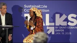 Fireside Chat between Benoit Bazin & Hindou Oumarou Ibrahim-Sustainable Construction Talk Davos 2026
