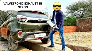 TATA NEXON PETROL VALVETRONIC EXHAUST UNBOX, INSTALLATION PART-1
