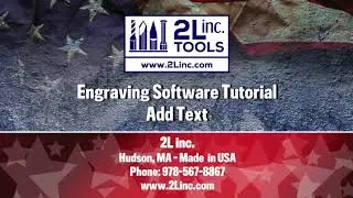 Engraving Software Tutorial - Add Text - Step 3