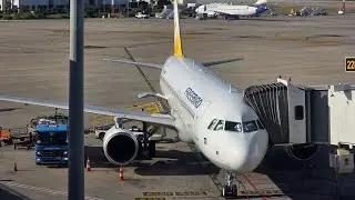 Freebird Airlines Airbus A320 takeoff from Antalya (AYT/LTAI)