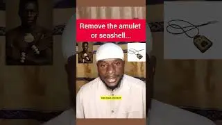 Remove the amulet or seashell... #Tawheed #shirk #polytheism #idolworship #aqeedah