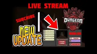 [LIVE] ⚔️Dungeon Quest⚔️ New Map The UnderWorld | Free Vip