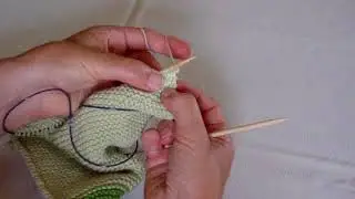 Kn&ouml;tchenrand stricken - so geht's - Strickvideo