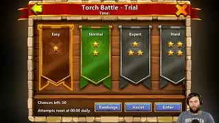 Trying out Torch Battles Its OKAY-ish | Castle Clash