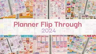 2024 Erin Condren Planner Flip Through ✨