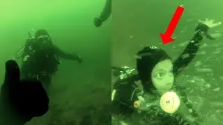 Scuba Diver Almost Drown (PANIC)