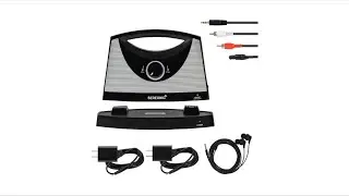 Review: PRO Portable Wireless TV Speaker for Smart TV &ndash; 100ft Range & Earbuds