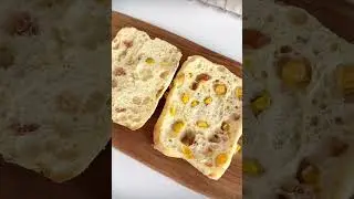 Breakfast vlog🍴open face Ciabatta sandwich 🥪Latte ☕️#viral #vlog #cooking #fastfood #yummy #shorts