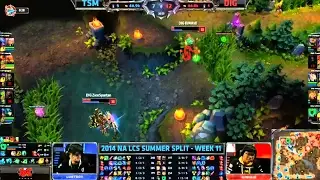 TSM vs DIG Highlights - 2014 NA LCS W11D2