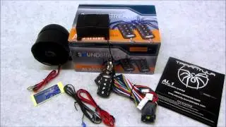 Soundstream Car Alarm System Review   Model AL1