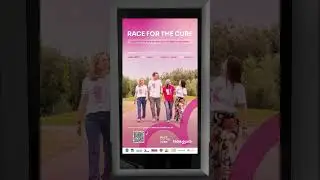 Loop&rsquo;d steunt Think Pink &ndash; Race for the Cure 2025 💗 #thinkpink #loopd #dooh