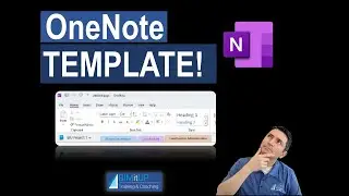 How to Create a One Note Notebook Template