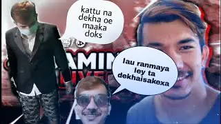 4k gaming kattu kanda😂. Cameraman showing 4k's kattu in live.
