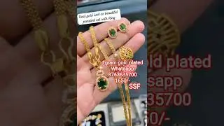 1gram gold plated chain pendent collection #chainpendent #1grm #1gramgold #chaincollection #chain