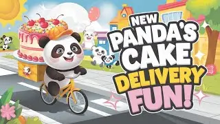 Panda's CRAZY Cake Delivery Adventure! | Fun Song for Children | Kids Cartoon Song & Party Adventure