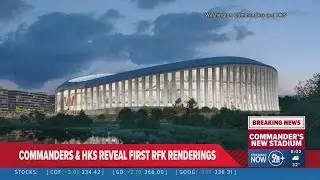 Commanders unveil stadium renderings for massive complex on old RFK Stadium site