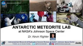 Virtual Tour of the Antarctic Meteorite Lab at NASA's Johnson Space Center for 2021 Summer Interns