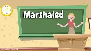 How to Pronounce Marshaled | Marshal Pronunciation