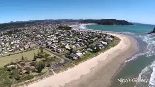 Whangamata Aerial Video