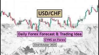 USDCHF Analysis Today | Daily Forex Forecast for 22nd October 2025 by CYNS on Forex