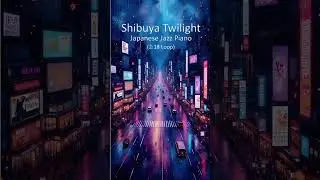 Shibuya Twilight &mdash; Japanese Jazz Piano (2:18 Loop)                  