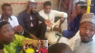 Adam A Zango wurin ta'aziyar mahaifin Umar M Shareef.