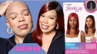 IT’S GIVING CONFIDENCE |  Outre DAISHA Sleeklay Part HD Lace Front Wig Review& Style